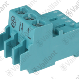 Connecteur  electrique  3  poles  230V  -  Vaillant  -  ref  0010028796
