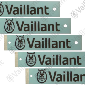 Plaque  de  firme  (x5)  -  Vaillant  -  ref  0010031281