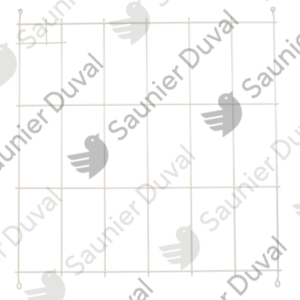 Grille arriere - Saunier Duval - ref 0010043735
