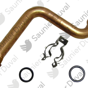 Tubulure  pompe  /  echangeur  superieur  -  Saunier  Duval  -  ref  0020018458