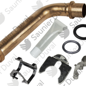 Tubulure  echangeur  /  vanne  3  voies  -  Saunier  Duval  -  ref  0020018460