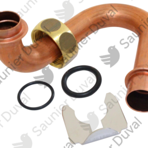 Tubulure  inferieure  vortex  -  Saunier  Duval  -  ref  0020029494