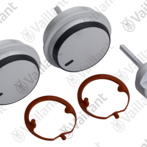 Boutons  blanc  kit  de  3  -  Vaillant  -  ref  0020037662