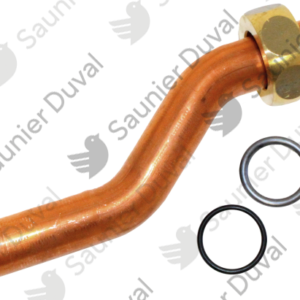 Tubulure  retour  chauffage  (inf  pompe)  -  Saunier  Duval  -  ref  0020048280