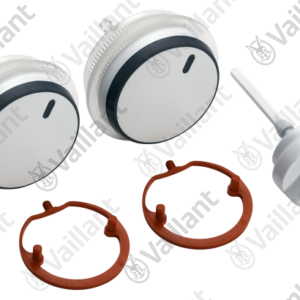 Boutons  blanc  (excl.)  kit  de  3  -  Vaillant  -  ref  0020048920