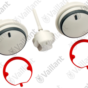 Boutons  gris  kit  de  3  -  Vaillant  -  ref  0020048969