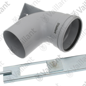 Coude  d'evacuation  DN  130  -  Vaillant  -  ref  0020059503