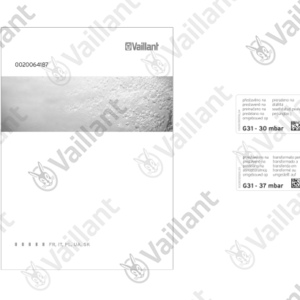 Kit  changement  de  gaz  GN  vers  P  -  Vaillant  -  ref  0020064187