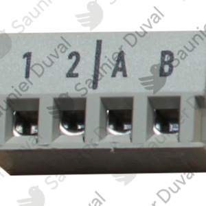 Connecteur  4  voies  sonde  exterieure  -  Saunier  Duval  -  ref  0020067509