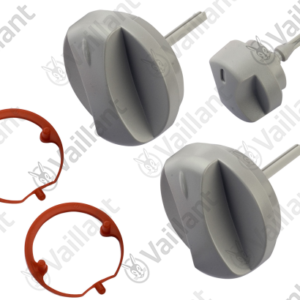 Boutons  gris  kit  de  3  -  Vaillant  -  ref  0020074963