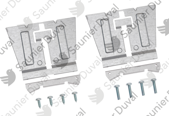 0020084491.png Support echangeur (x2) - Saunier Duval - ref 0020084491