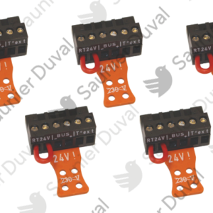 Connecteur  6  voies  (TA)  (x5)  -  Saunier  Duval  -  ref  0020084521