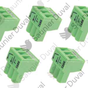 Connecteur  3  voies  (ballon)  (x5)  -  Saunier  Duval  -  ref  0020084523