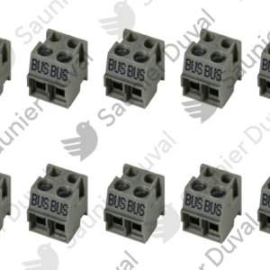 Connecteur  2  poles  (x10)  -  Saunier  Duval  -  ref  0020100071