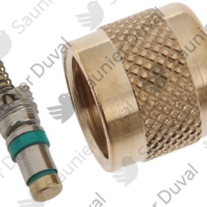 Valve  schrader  complet  -  Saunier  Duval  -  ref  0020103291