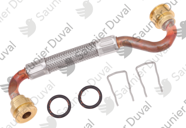 0020105951.png Flexible pompe sanitaire / ballon 42L - Saunier Duval - ref 0020105951