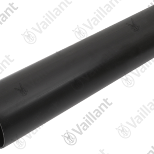 Tube  fumee  D  110  x  500  mm  PP  noire  -  Vaillant  -  ref  0020160732