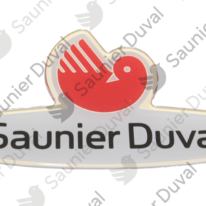 Plaque de firme - Saunier Duval - ref 0020166780