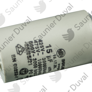 Condensateur  15uF  compresseur  -  Saunier  Duval  -  ref  0020171109