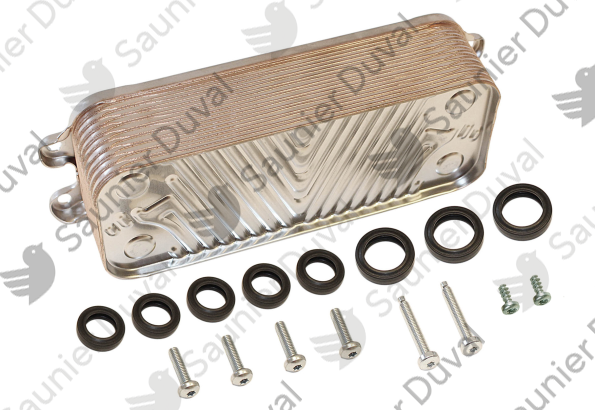 0020186157.png Echangeur 20 plaques - Saunier Duval - ref 0020186157