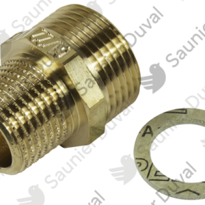 Raccord  R  1/2  x  G  3/4  -  Saunier  Duval  -  ref  0020198008