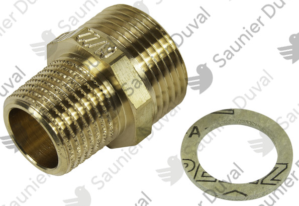 0020198008.png Raccord R 1/2 x G 3/4 - Saunier Duval - ref 0020198008