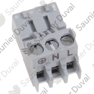 Connecteur  3  poles  -  Saunier  Duval  -  ref  0020198350