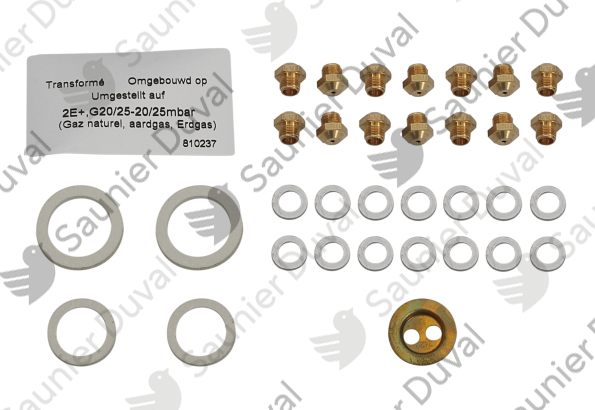 0020211674.png Kit changement de gaz au G20 - Saunier Duval - ref 0020211674