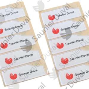 Plaque de firme (x10) Saunier Duval - Saunier Duval - ref 0020212646