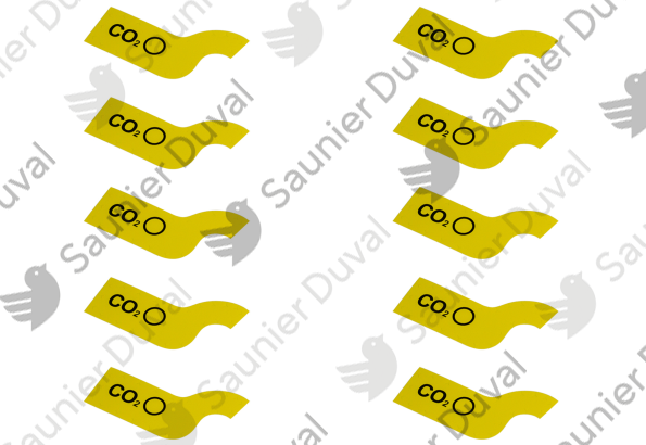 0020223524.png Etiquette sceau vanne gaz (x10) - Saunier Duval - ref 0020223524