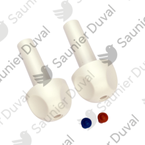 Manette  bleu  +  rouge  (kit)  -  Saunier  Duval  -  ref  05449600