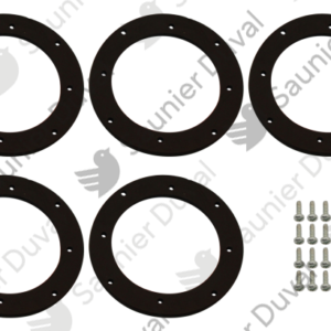Joint  plat  coude  +  vis  (x5  +  x20)  -  Saunier  Duval  -  ref  05623300