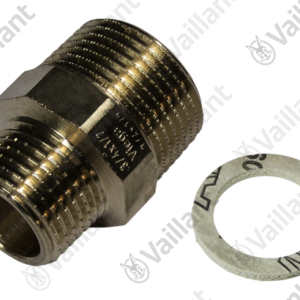 Raccord  R  1/2  x  G  3/4  -  Vaillant  -  ref  110647