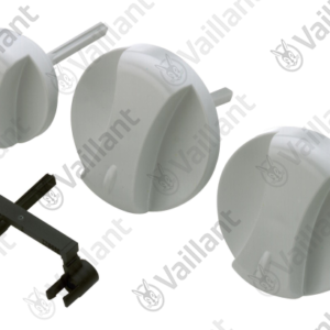 Boutons  gris  kit  de  3  -  Vaillant  -  ref  114288