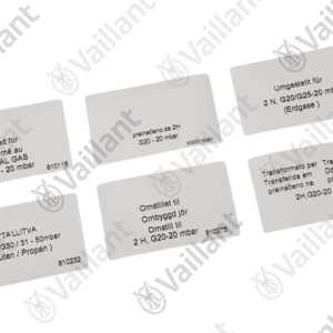 Jeu  de  conversion  (P  ->  GN)  -  Vaillant  -  ref  117335