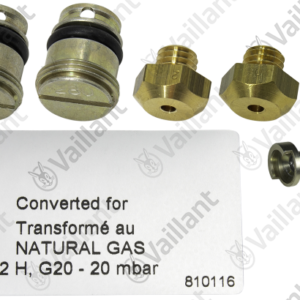 Jeu  de  conversion  injecteurs  -  Vaillant  -  ref  200188