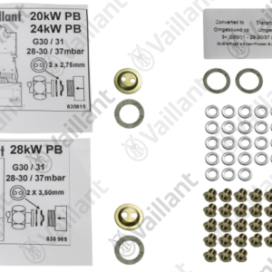 Jeu  d'adaptation  2E+  ->  PB  -  Vaillant  -  ref  202074