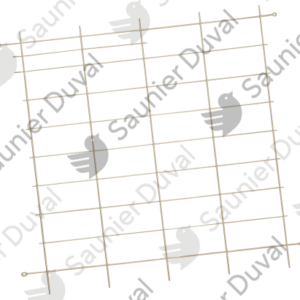 Grille  arriere  -  Saunier  Duval  -  ref  8000018350
