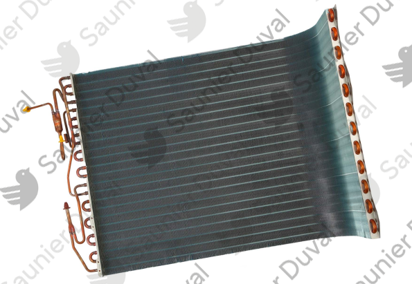 8000018388.png Echangeur de chaleur batterie exterieur - Saunier Duval - ref 8000018388
