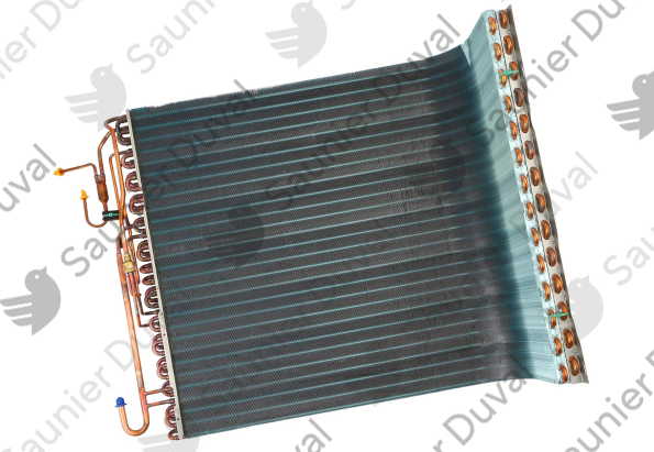 8000018389.png Echangeur de chaleur batterie exterieur - Saunier Duval - ref 8000018389