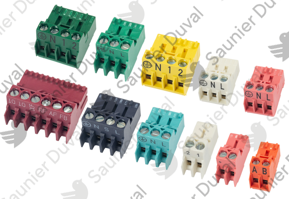 8000023940.png Connecteur electrique (kit de 11) - Saunier Duval - ref 8000023940