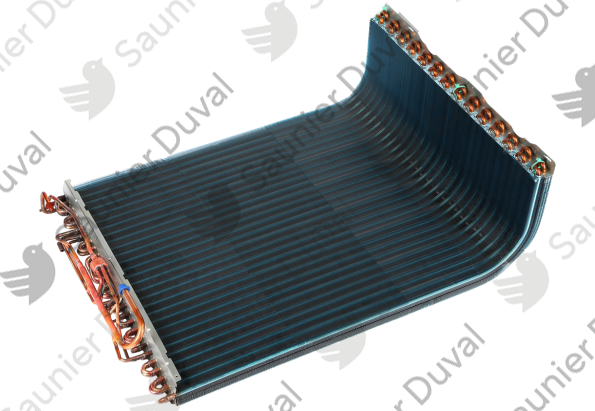 8000025478.png Echangeur de chaleur batterie exterieur - Saunier Duval - ref 8000025478