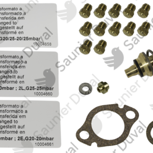Kit  changement  gaz  G30  ->  G20  -  Saunier  Duval  -  ref  A2041900