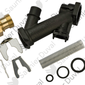 Raccord  EF  pipe  en  Z  -  Saunier  Duval  -  ref  S1024900