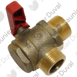 Robinet  arret  chauffage  -  Saunier  Duval  -  ref  S1032600