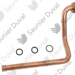 Tubulure  echangeur  /  vanne  3  voies  -  Saunier  Duval  -  ref  S1061100