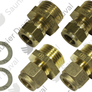 Raccord biconique cpl. - Saunier Duval - ref S1093600