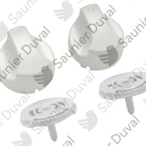 Manettes  de  commande  (1  +  1)  -  Saunier  Duval  -  ref  S1208100