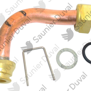 Tube entree eau froide - Saunier Duval - ref S1222600