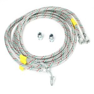 KIT 2 FLEXIBLES FUEL 2M 3/8 Atlantic ref 132278